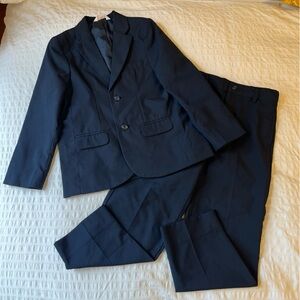 Navy Suit Jacket & Dress Pants Boys 7